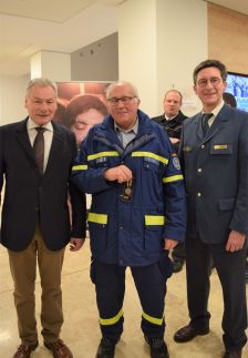 THW-Einsatzkräfte erhalten Bundesflutmedaille - Fluthilfe 2021 © Kreis Paderborn